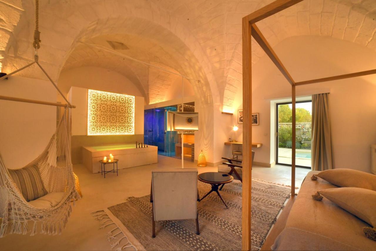 Masseria Corte Degli Aromi Palmariggi Eksteriør billede